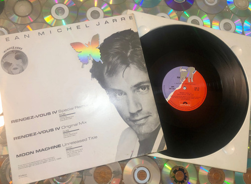 Jean Michael Jarre / Rendez-vouz 12 Inch Mix / 1986 Vinilo Edición Limitada (Usado)