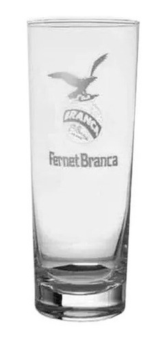 Vaso Fernet  Decorado Alto 700 Ml Vidrio X2