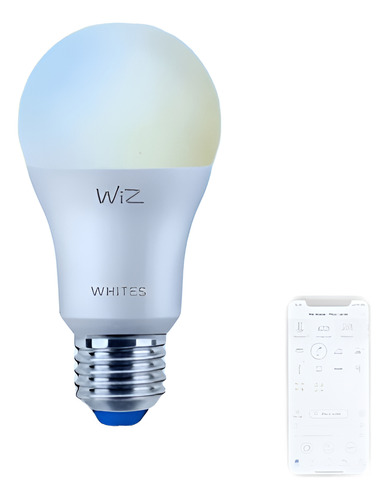 Ampolleta Inteligente Led Wifi E27 9w Luz Blanca Cálida/fría