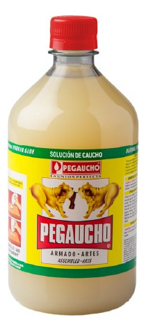 Pegaucho Pega Parchos 750ml Armado Artes Solución  6unds