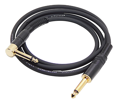 Cable Para Guitarra Electrica Plug Dorados Hamc 3 Metros 