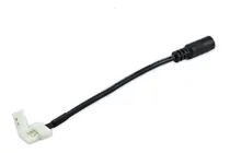 Comprar Cable de Alimentación tiras led smd3825 2835 monocolor con plug hembra para fuente Pack x10