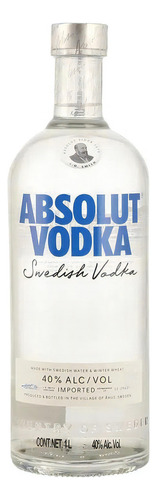 Absolut Vodka Azul  1 L Sabor Azul