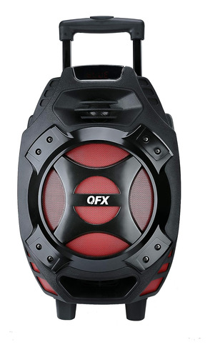 Qfx Pbx-bt-red Bocina Portatil Bluetooth Recargable De 8 Pu