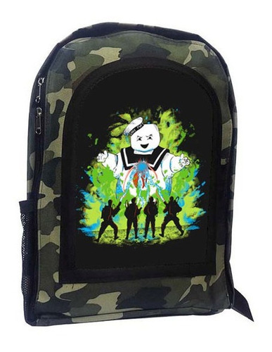 Mochila Camuflada Caza Fantasmas A49