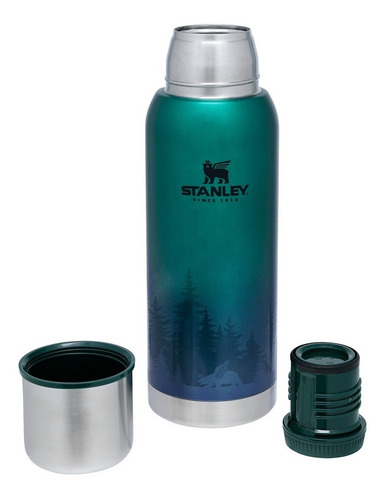 Imagen 3 de 5 de Termo Stanley Edición Limitada Verde 1l Acero Inoxidable