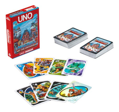 Uno Fandom Motu (masters Of The Universe) Juego Uno