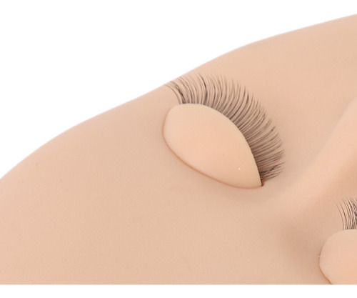 Muñeca De Extensión De Pestañas Para Maquillaje Con Cabeza D