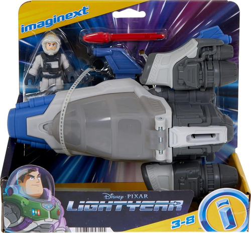 Nave Espacial Imaginext Lightyear Con Figura Y Proyectil