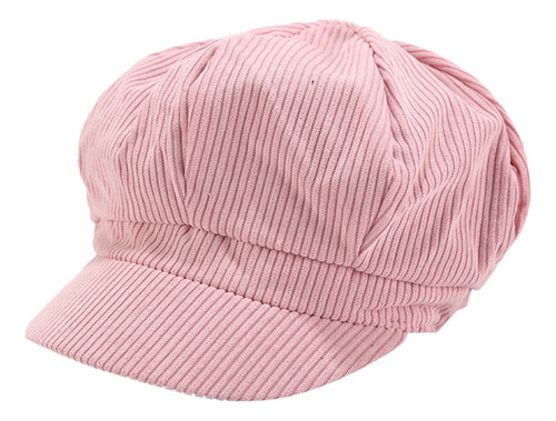 Gorro Vintage De Invierno Sólido Para Mujer, Boina Transpira