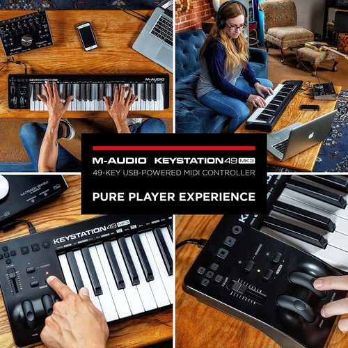 M-audio Keystation 88 Mk3 - Controlador De Teclado Midi D...