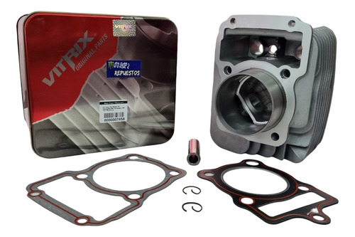 Cilindro De Motor Kit Completo Akt Carguero 3w 180 Vitrix