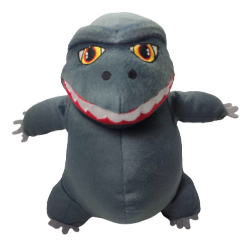Imagen 2 de 3 de Peluche Godzilla Cute Escamas Muñeco Monstruo Mutante Grande