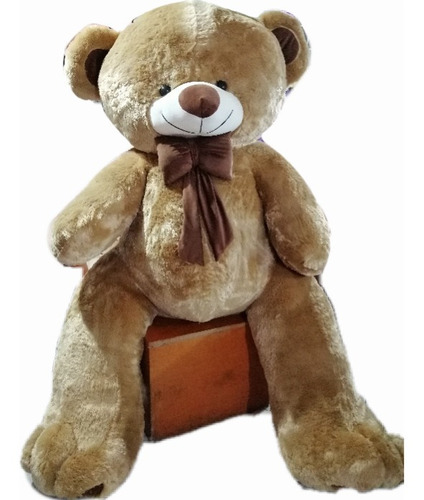 Oso Gigante De Peluche 2metros Moño De Regalo Y Perfumado 