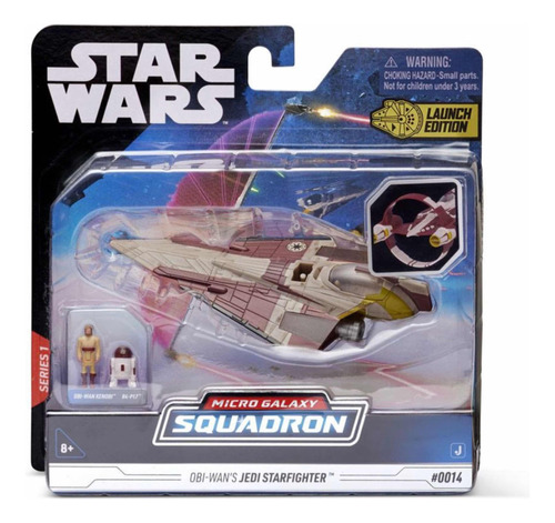Star Wars Micro Galaxy Squadron Jedi Starfighter Original