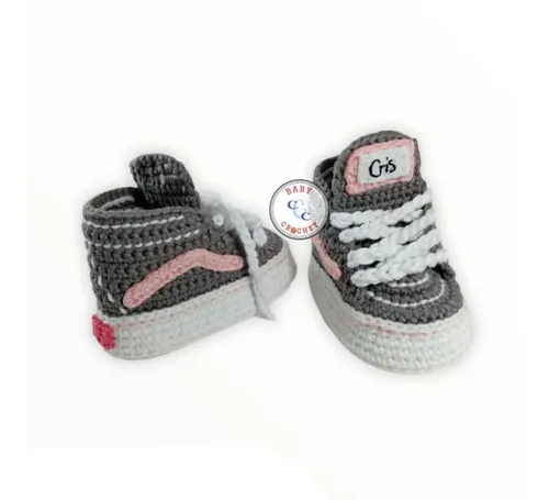 Zapatos vans tejidos top a crochet imagenes