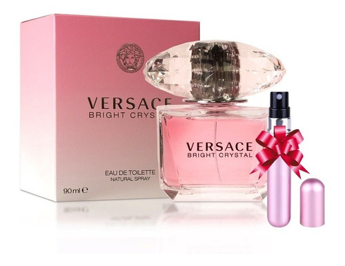 Imagen 1 de 4 de Perfume Bright Crystal Para Mujer De Versace Edt 90ml