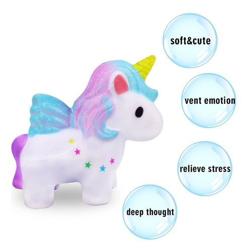 Squishy Unicornio Kawaii Envío Desde Extranjero 20 A 35 Días