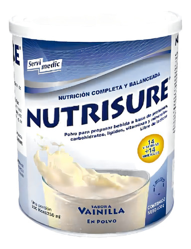 Suplemento de sabor de baunilha Nutrisure Vanilla de 1 kg