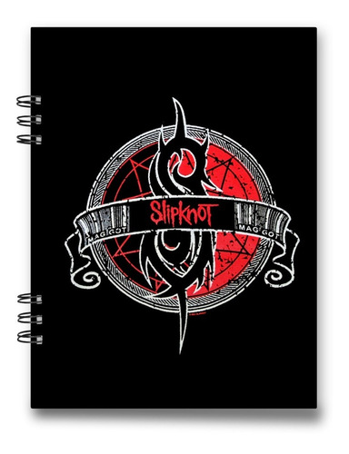 Imagen 3 de 8 de Cuaderno Slipknot 15x20 Cms 100 Hojas