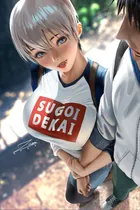 Comprar Poster Animé Ecchi Pokemon Rosa, Uzaki Chan 90x60