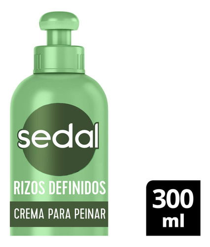 Crema Peinar Sedal Ceramidas / Rizos Definidos / Argan 300ml Tipo: Rizos Definidos