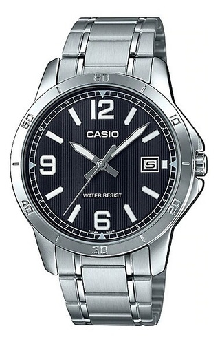 Reloj Casio Hombre Mtp-v004d-1b2 Wr Gtia Oficial 2 Años