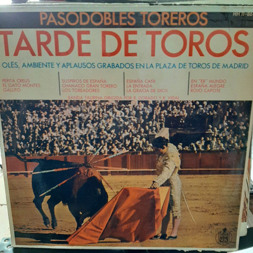 Vinilo Tarde De Toros Pasodobles Toreros Es1