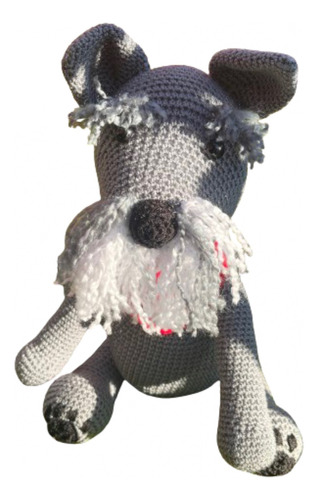 Amigurumi Perro Schnauzer Peluche