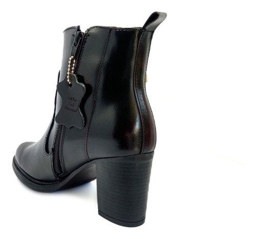 Imagen 3 de 6 de Bota De Dama Casual Vestir Fino Cuero Vacuno Genuino