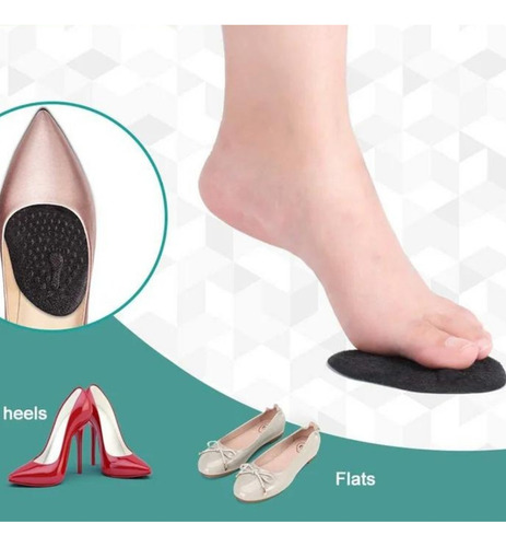4p Plantilla Metatarso Anti Dolor Pie Para Zapatilla Zapato