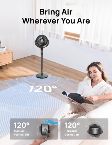 Ventilador De Pie Oscilante Silencioso Para Dormitorio 82 Pi 0 Mm Frecuencia Color De La Estructura Color De Las Aspas Material De Las Aspas 0