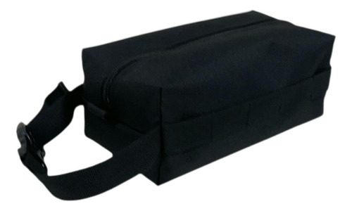 Caja De Pañuelos Húmedos Para Acampar Al Aire Libre, Negro