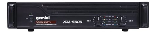 Pack Gemini Xga-5000: Amplificador Pa 5000w Para Djs