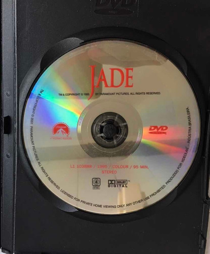 Jade La Piel Del Deseo Dvd Usado Con Marquitas David Caruso