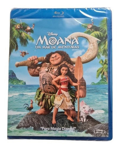 Blu-ray Moana Um Mar De Aventura Original Lacrado