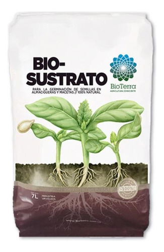 Bio Sustrato 20 Lts Para La Germinación De Semillas Bioterra