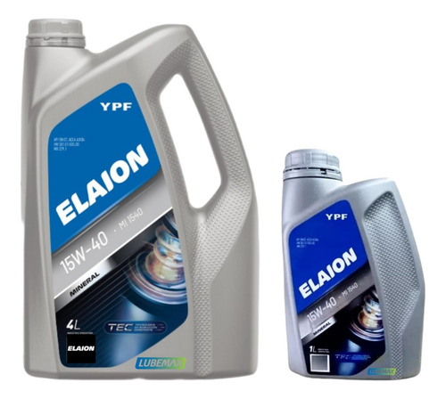 Aceite Ypf Elaion Mi 1540 X 5 Lts Mineral (f10 15w-40)