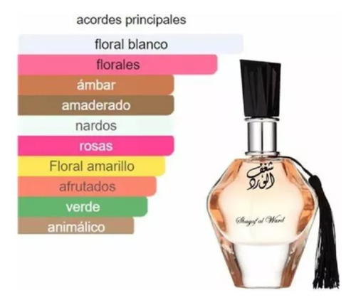 Shagaf Al Ward Al Wataniah Eau De Parfum 100ml Femino