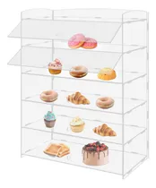 Comprar Vitrina De Acrílico 5 Niveles Para Panadería Pastelería Vitr