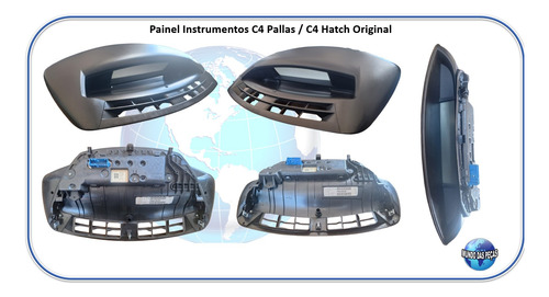 Painel Instrumentos C4 Pallas C4 Hatch Original - 281185107 Preto (Usado)