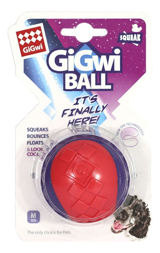 Gigwi Pelota Squeaker Mediana  - Envíos A Todo Chile