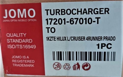 Turbo Toyota 1kz   67010