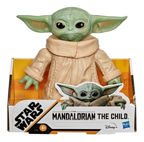 Imagem 1 de 4 de Star Wars Boneco Baby Yoda Mandalorian - Hasbro F1116
