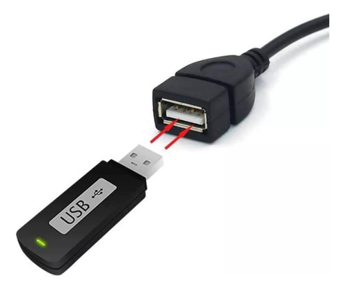 Adaptador Otg Micro Usb V8 A Usb Normal Hembra