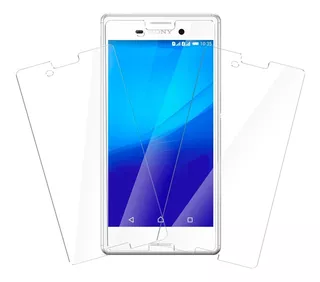 3x2 Mica Cristal Templado 9h Para Sony Xperia M4 Aqua E2303