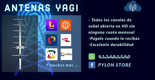 Antena Yagi Para Televisión Digital.