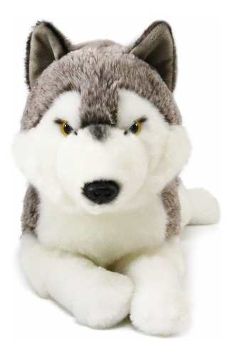 Ice King Bear Peluche Realista De Lobo Siberiano, Juguete D