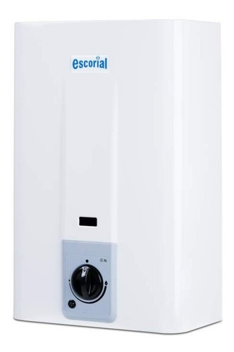 Imagen 2 de 9 de Calefon De 14lts Ce-14lgn Gas Natural Ee-blanco Escorial