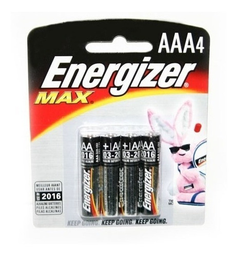 Pila Energizer Alcalina Max Aaa